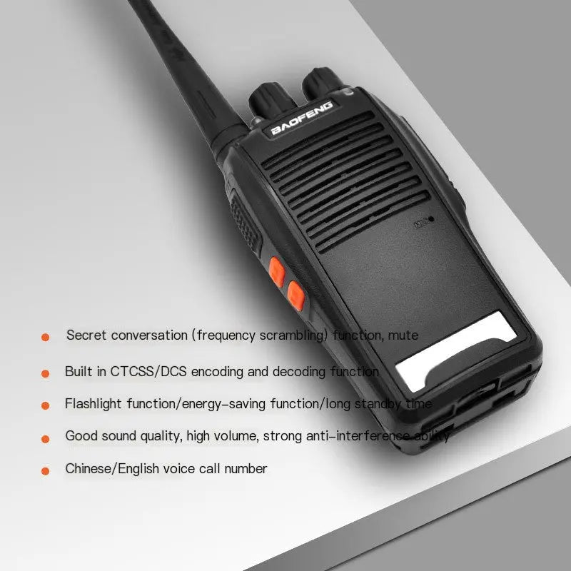 Walkie Talkie Baofeng BF777S Mini para Exteriores Mercancía Internacional