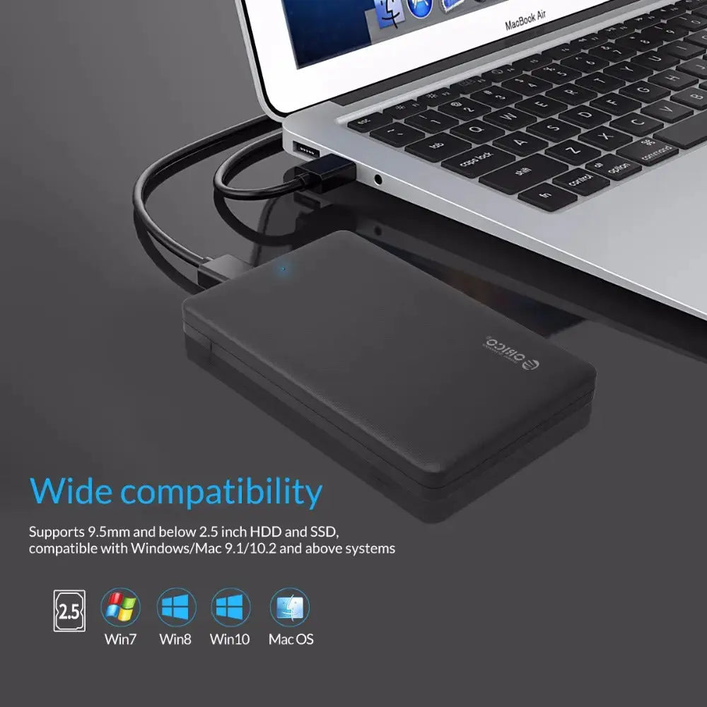 ORICO 2577U3 USB 3.0 2.5-Inch SATA SSD Enclosure Mercancía Internacional
