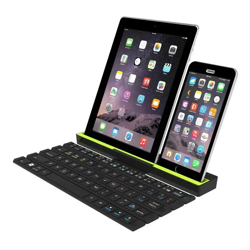 Teclado Bluetooth Enrollable con Soporte Mercancía Internacional