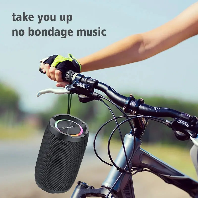 Bocina Bluetooth Portátil con Sonido 360° Mercancía Internacional