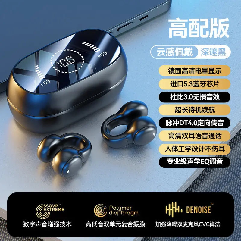 Audífonos Bluetooth de Conducción Ósea para Deporte Mercancía Internacional