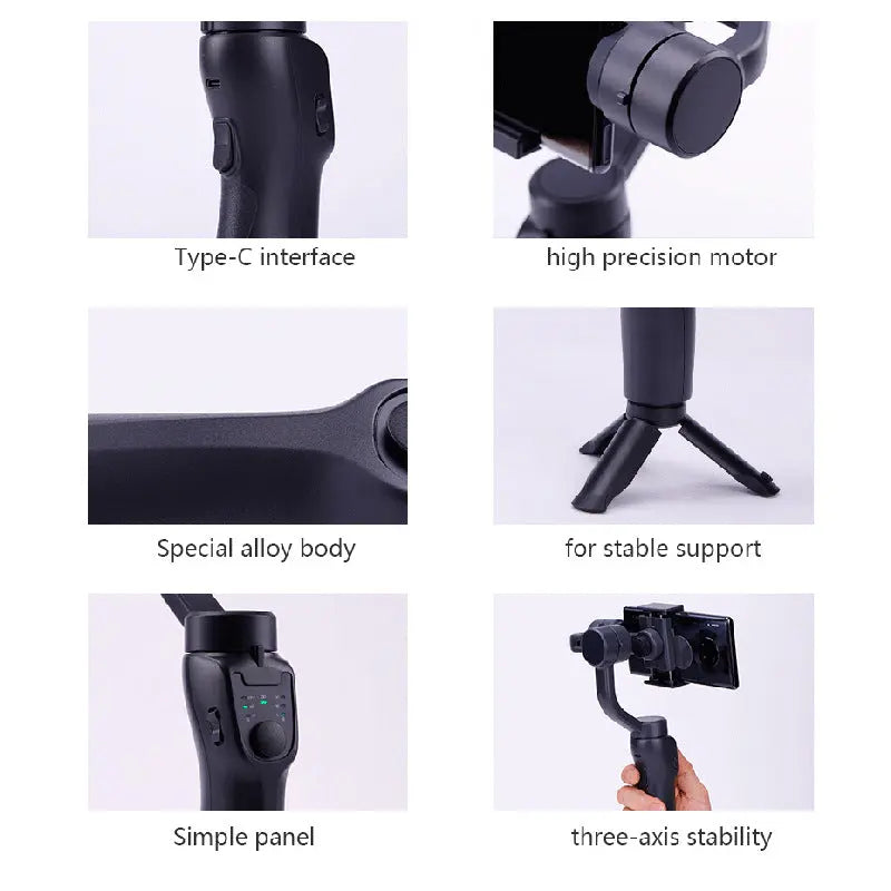 Estabilizador Gimbal de 3 Ejes para Celular Mercancía Internacional