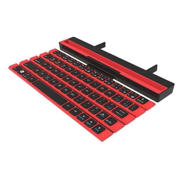 Teclado Bluetooth Enrollable con Soporte Mercancía Internacional