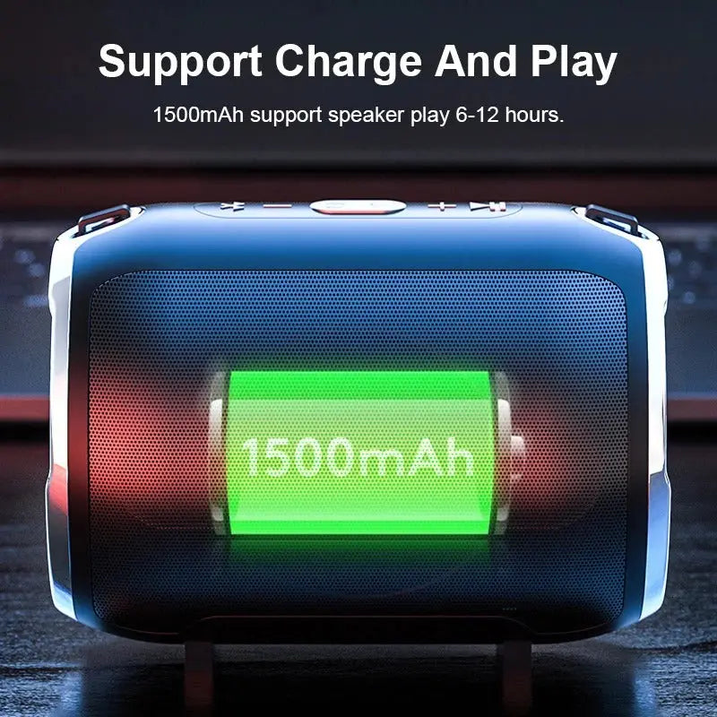 Portable Anti-Fall Bluetooth Speaker with Subwoofer Mercancía Internacional