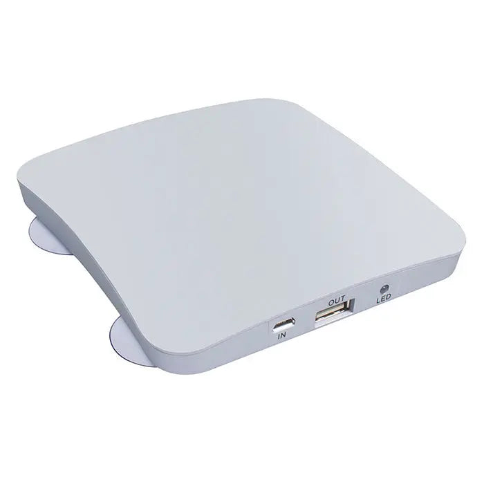 Cargador Portátil Solar con Ventosa (Power Bank 5200mAh) Mercancía Internacional