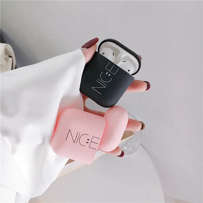 AirPods Case, Nice Bluetooth Earphone Cover, Matte Finish Mercancía Internacional