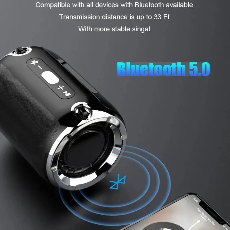 Portable Anti-Fall Bluetooth Speaker with Subwoofer Mercancía Internacional