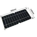 Panel Solar Portátil con Cargador USB Mercancía Internacional