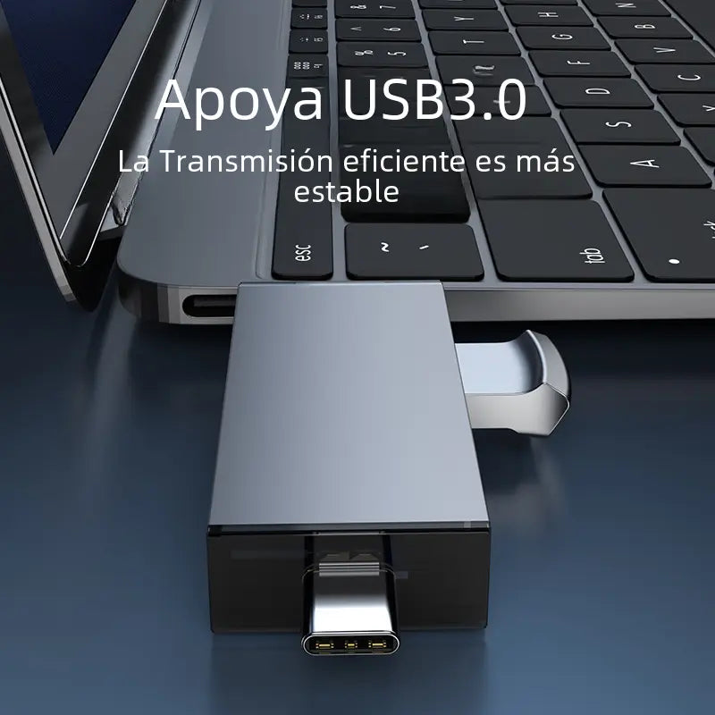 Lector de Tarjetas OTG Multifunción USB-C Mercancía Internacional