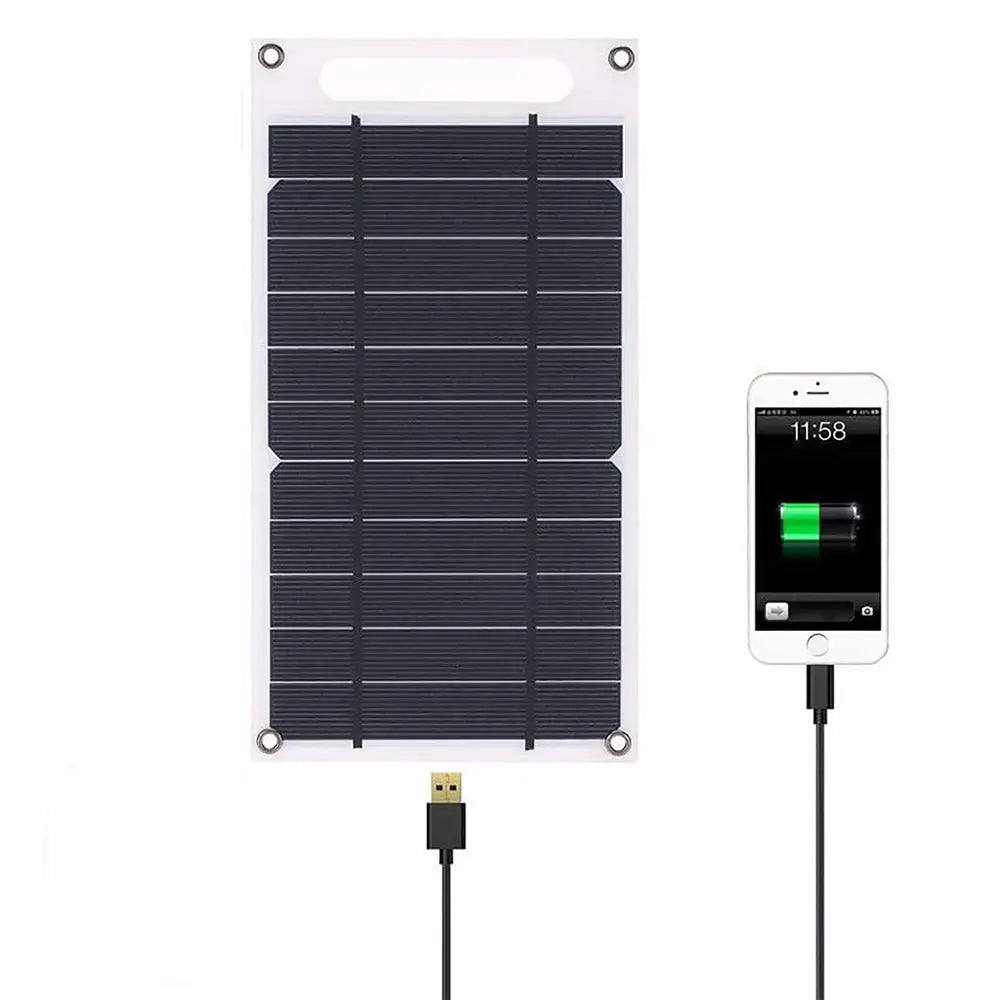 Panel Solar Portátil con Cargador USB Mercancía Internacional