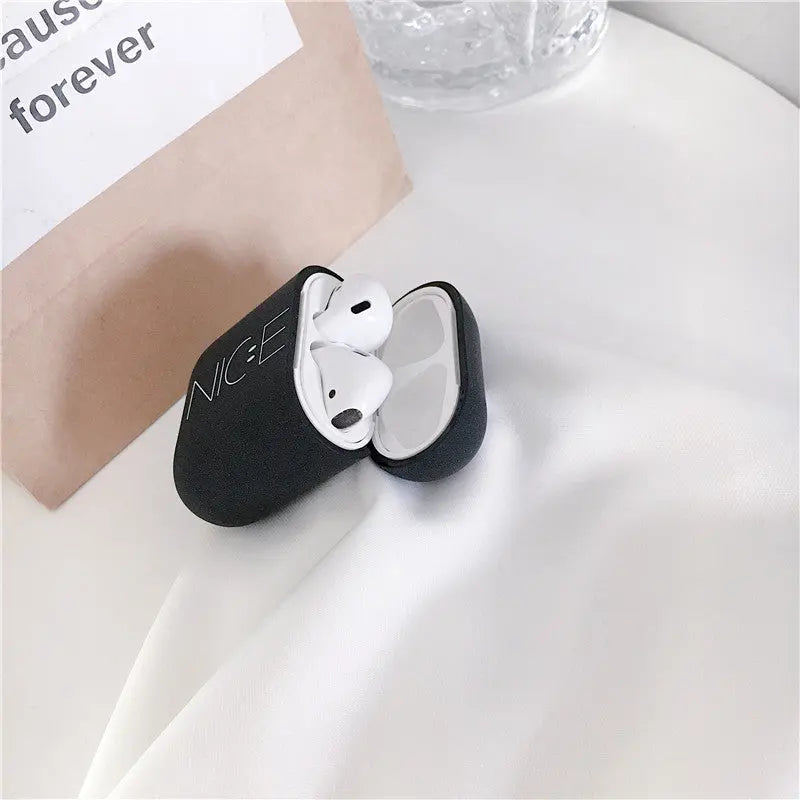 AirPods Case, Nice Bluetooth Earphone Cover, Matte Finish Mercancía Internacional