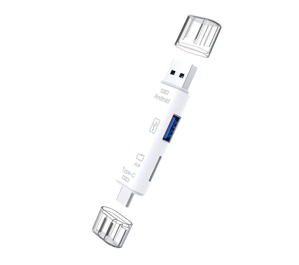 Lector de Tarjetas OTG Multifunción USB-C Mercancía Internacional