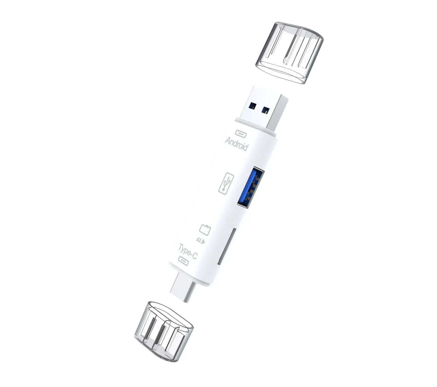 Lector de Tarjetas OTG Multifunción USB-C Mercancía Internacional