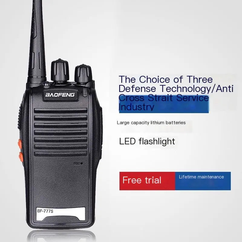 Walkie Talkie Baofeng BF777S Mini para Exteriores Mercancía Internacional